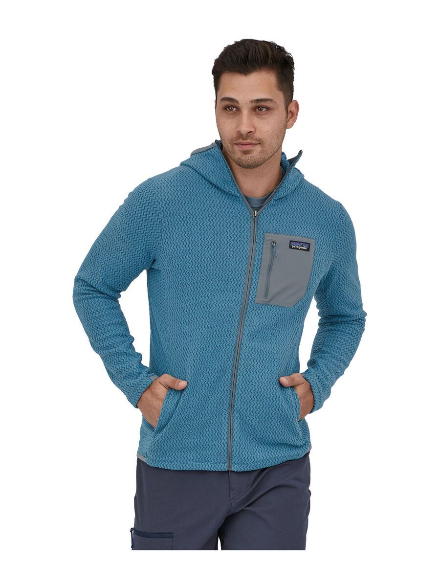 Patagonia Men's R1 Air Full-Zip Hoody, wavy blue - Bild 2