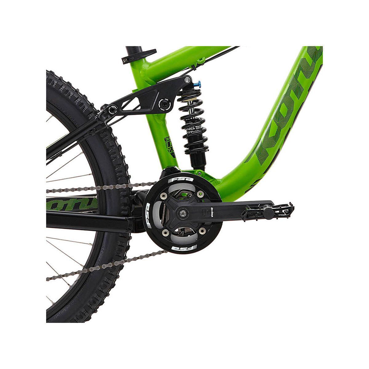 Kona Stinky 24, matt lime/black - Bild 3