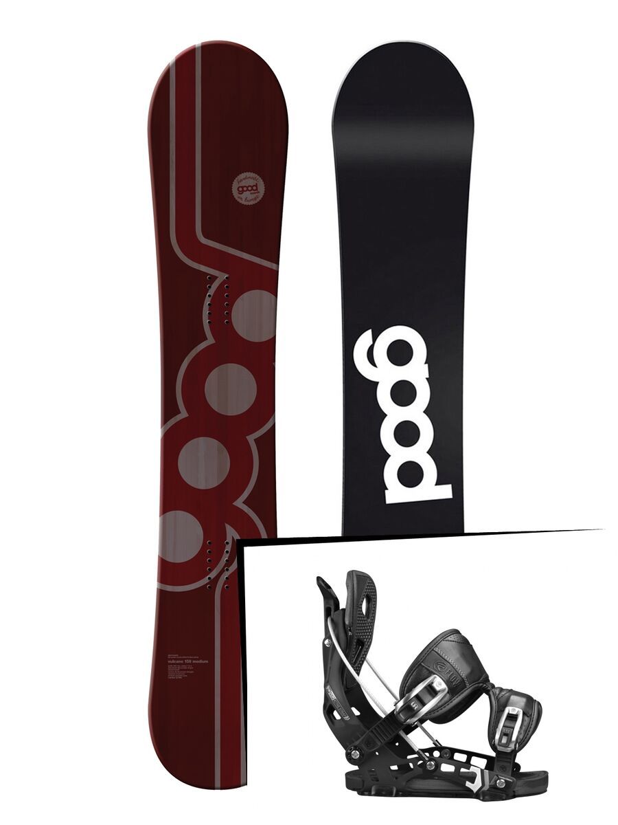 Set: goodboards Vulcano 2017 + Flow NX2 (1718327S) - Bild 1