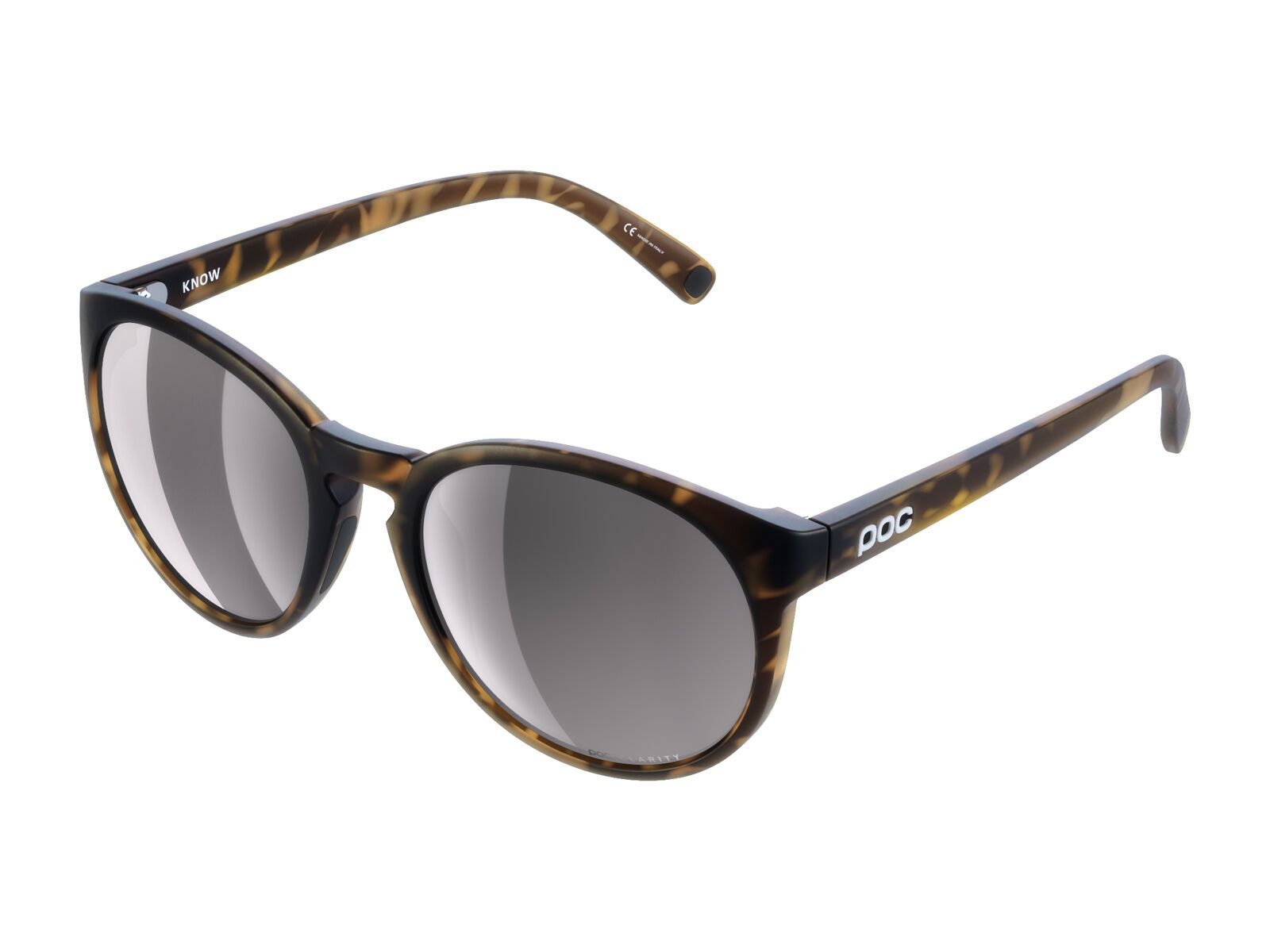 POC Know, Clarity Road Silver / tortoise brown - Bild 1