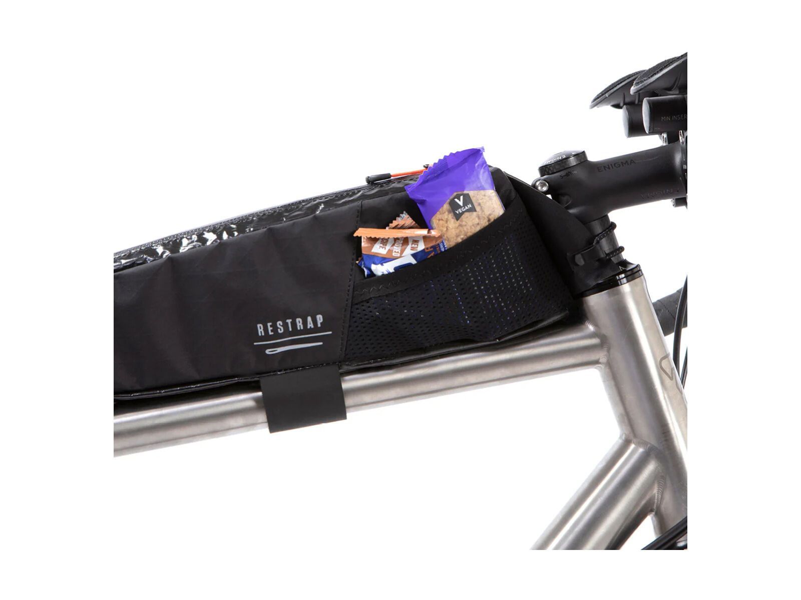 Restrap Race Top Tube Bag - 2 L, black - Bild 4