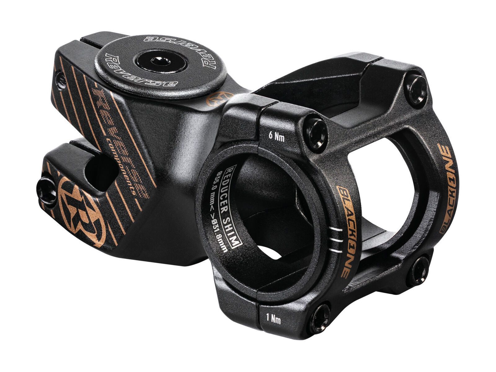 Reverse Black-One D-2 - 31,8 & 35 mm, black/copper - Bild 2