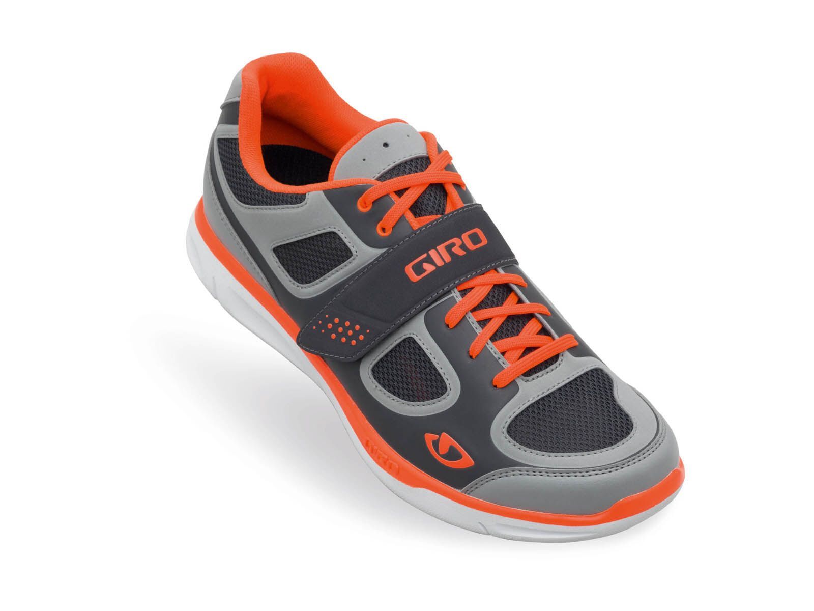 Giro Grynd, silver/fluorescent orange - Bild 1