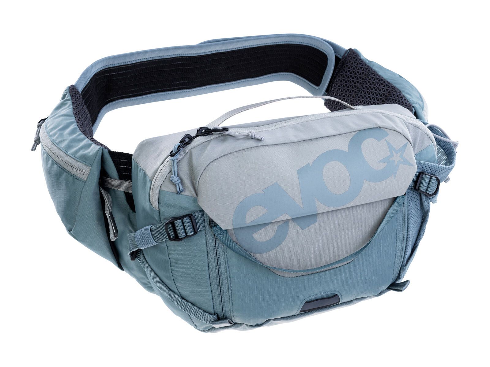 Evoc Hip Pack Pro 3 + Hydration Bladder 1,5, stone/steel - Bild 2
