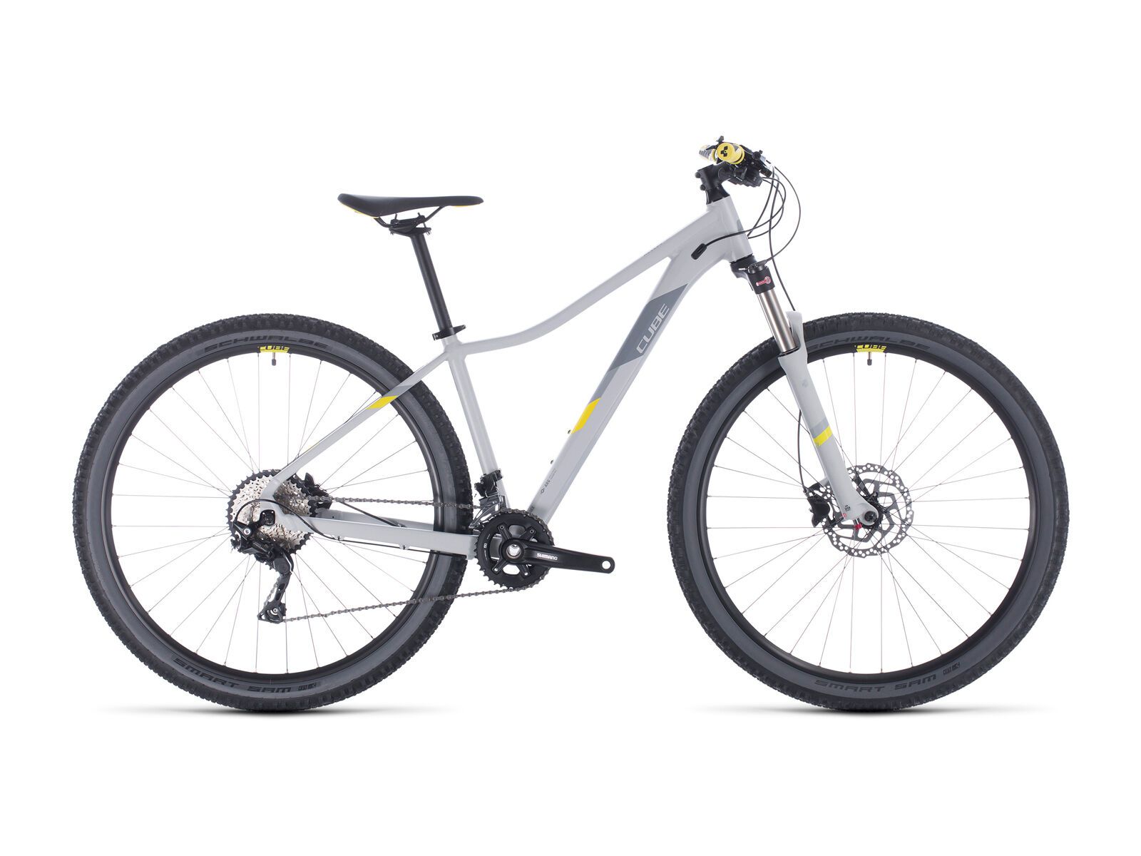 Cube Access WS Race 27.5, grey´n´lime - Bild 1