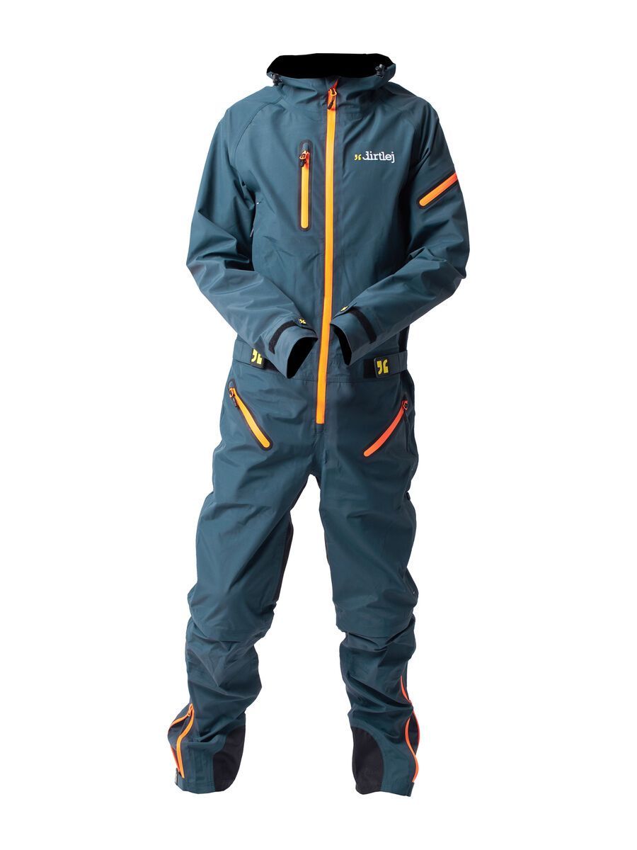 dirtlej DirtSuit Core Edition, steel blue/orange - Bild 1