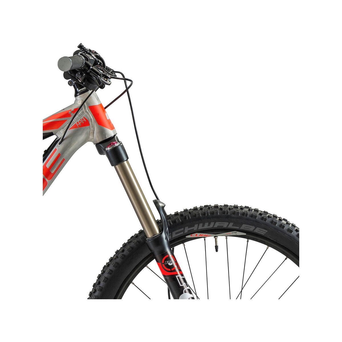 Cube Fritzz 180 HPA Race, raw/flashred - Bild 5