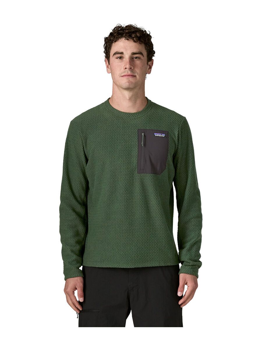 Patagonia Men's R1 Air Crew, treeline green - Bild 2
