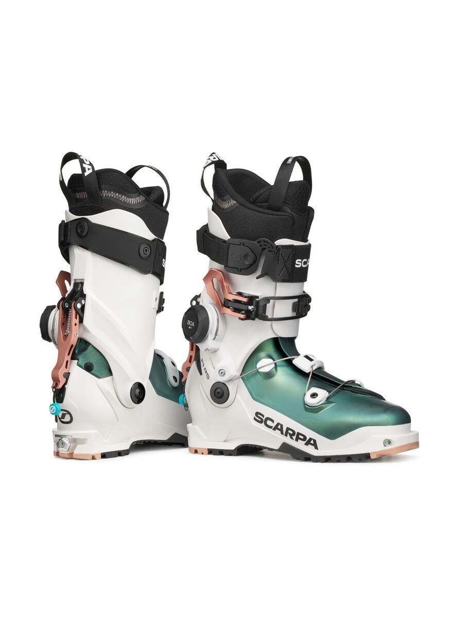 Scarpa F1 RS Woman, white/rainbow green - Bild 6