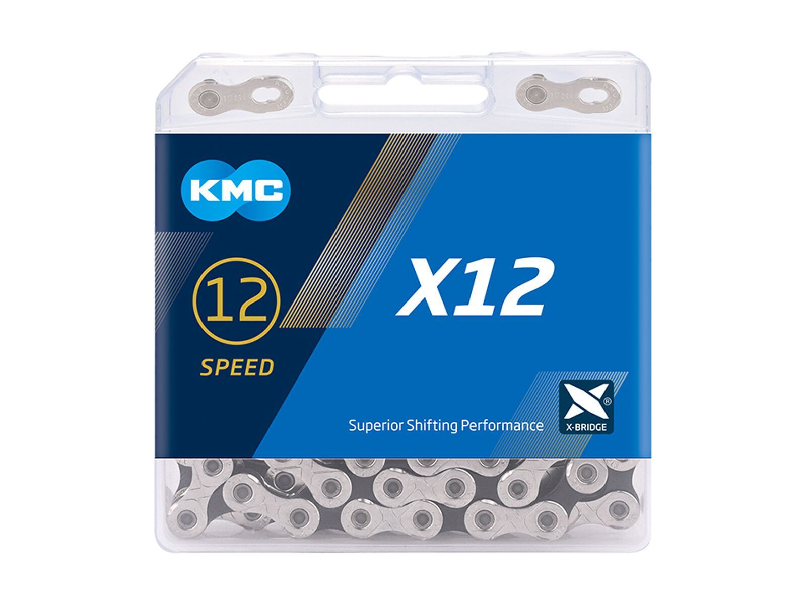 KMC X12 - 12-fach, 126 Glieder, silver/black - Bild 2