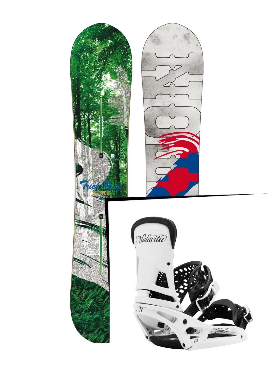 Burton Set: Trick Pony Wide 2016 + Burton Malavita EST - Bild 1