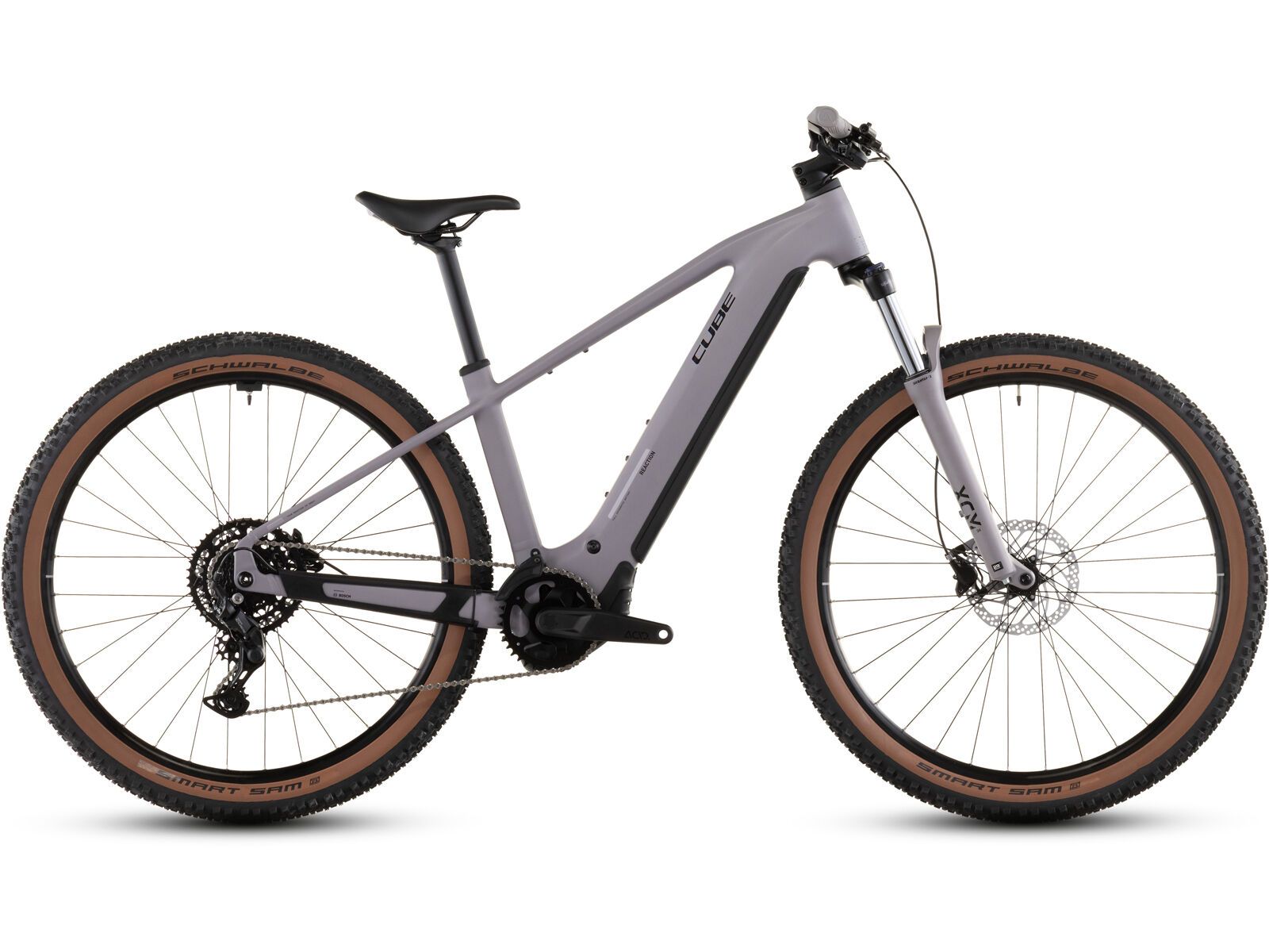 Cube Reaction Hybrid Performance 600 29, plumgrey´n´black - Bild 1