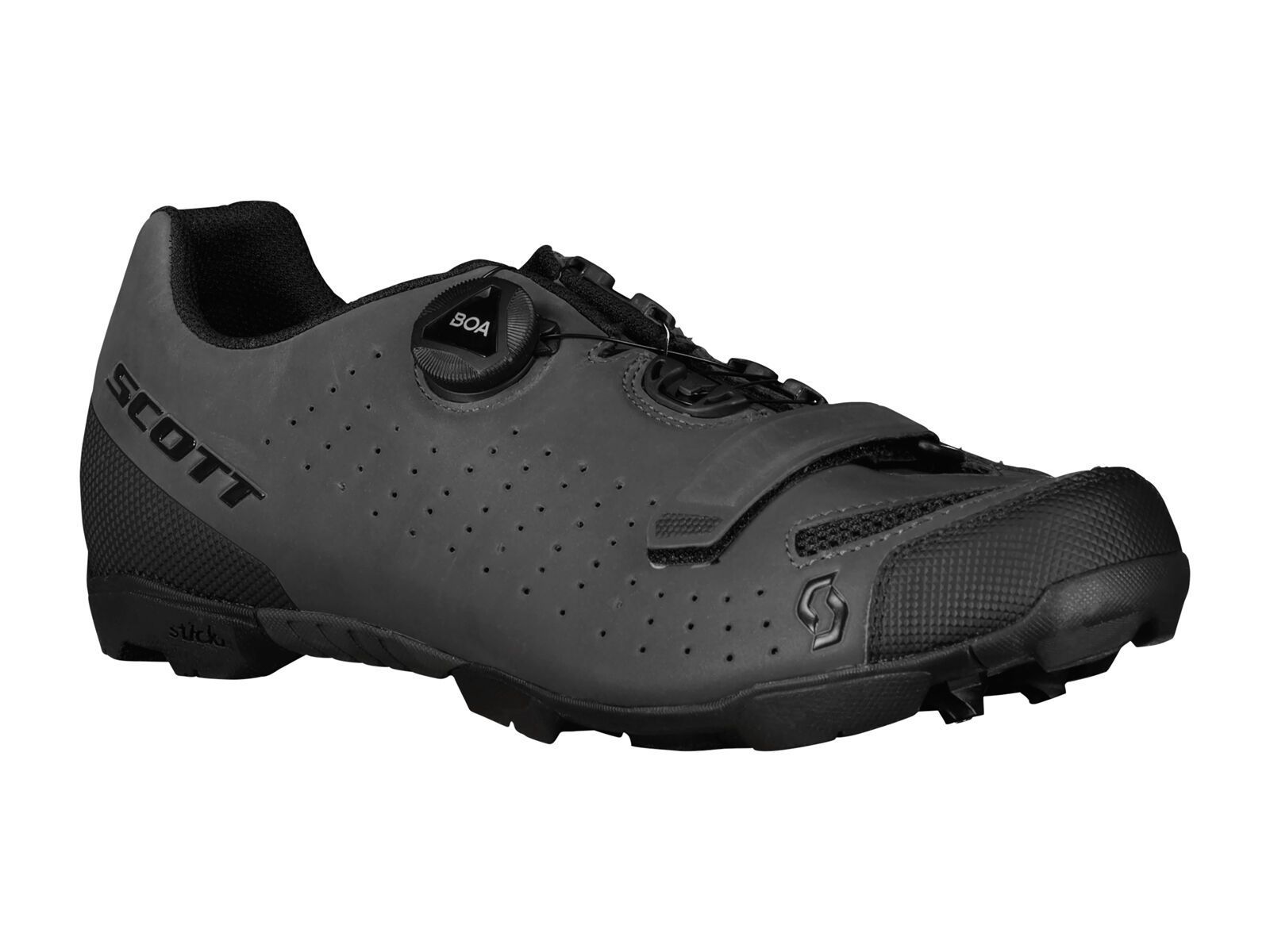 Scott MTB Comp BOA Reflective Shoe, grey reflective/black - Bild 1
