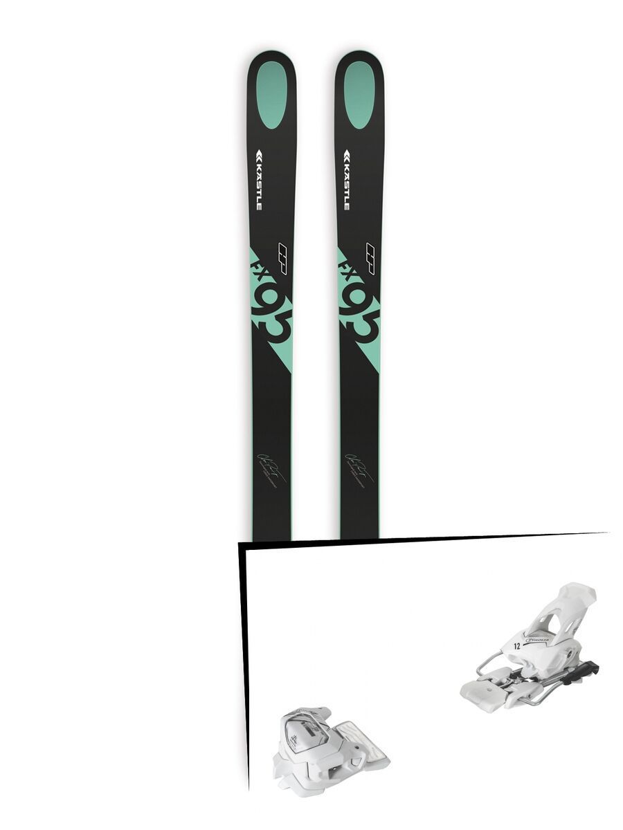 Set: Kästle FX95 HP 2019 + Tyrolia Attack² 12 GW matt white - Bild 1