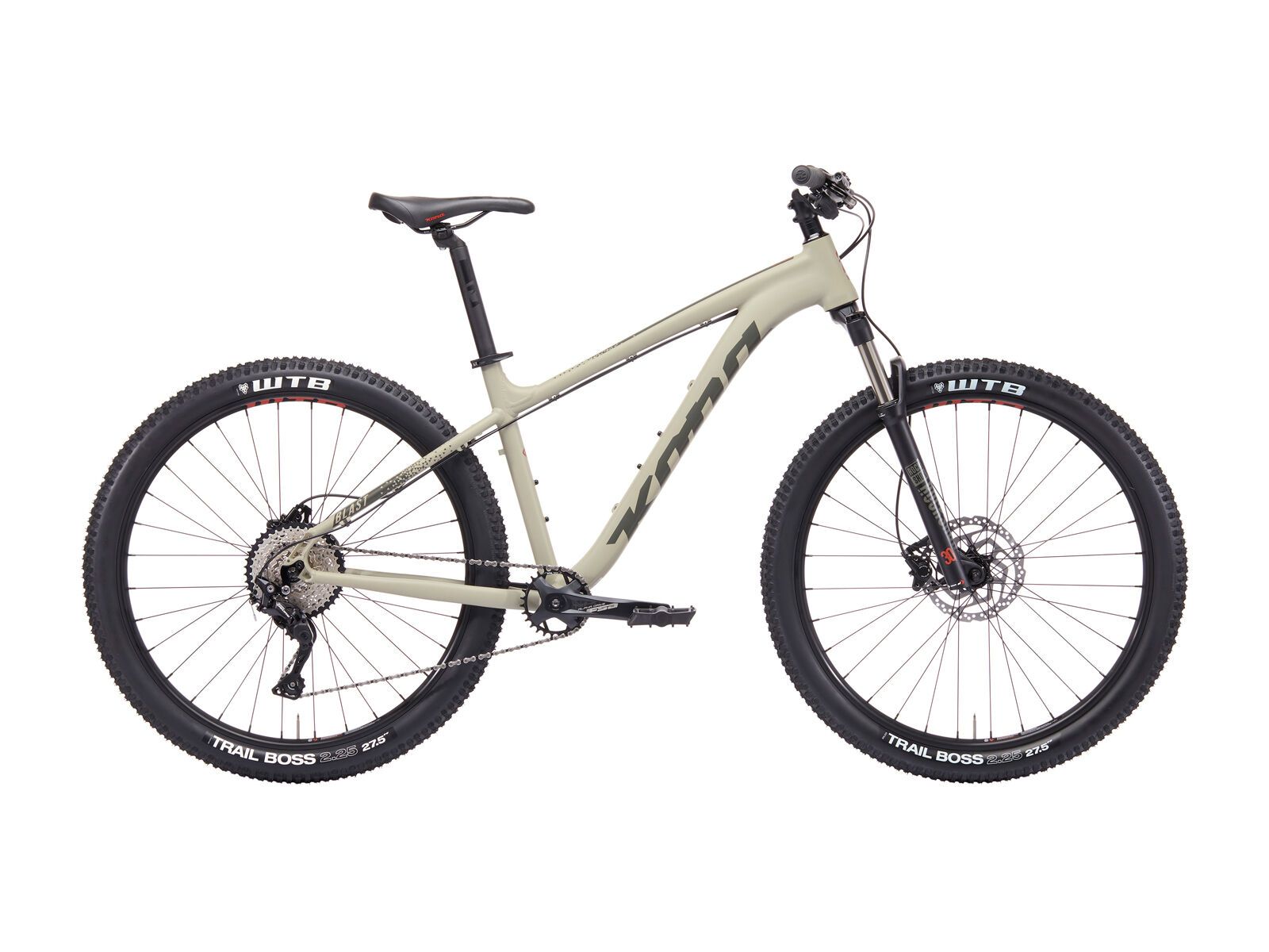 Kona Blast, matt desert tan w/ charcoal & brick decals - Bild 1