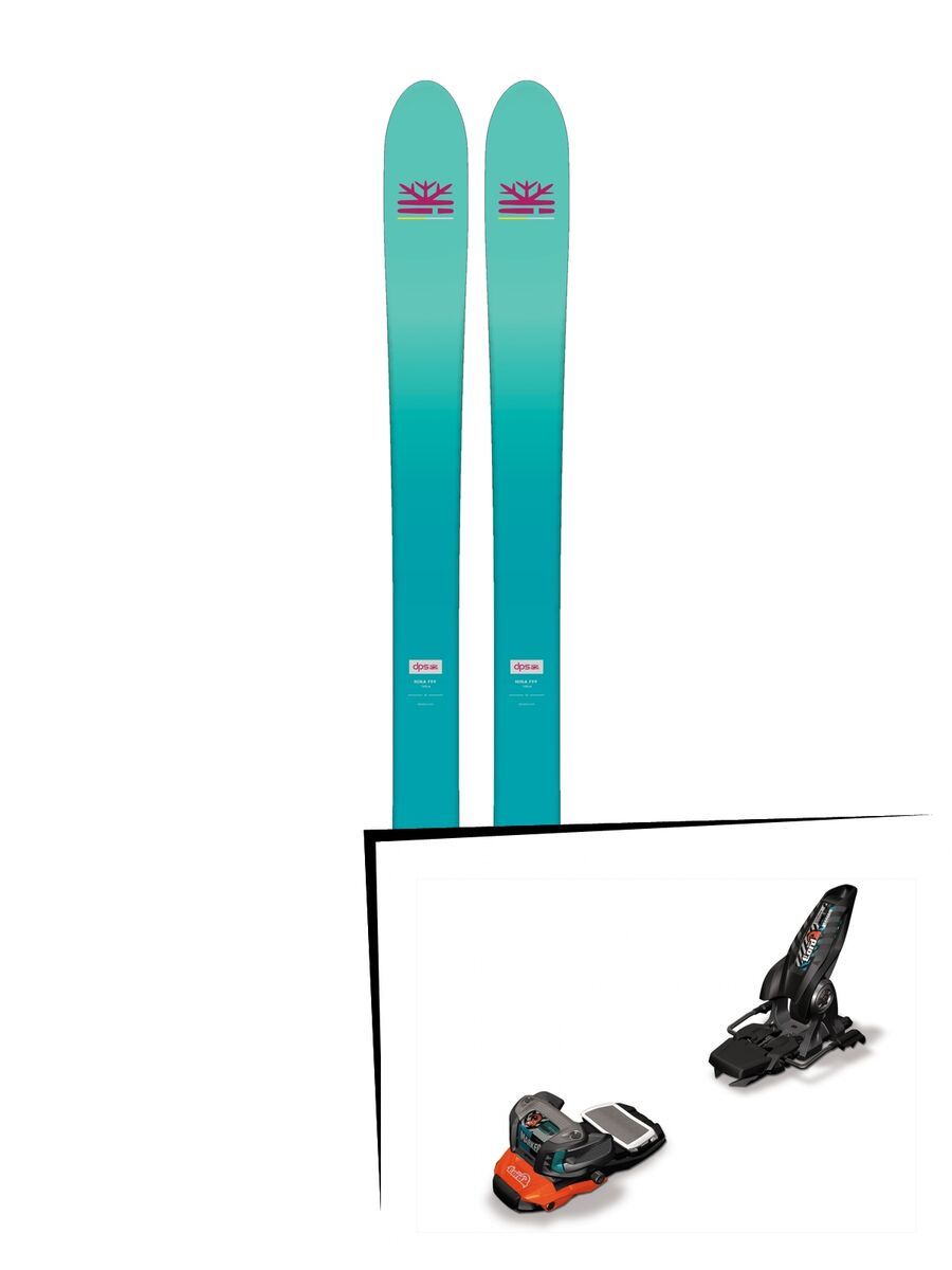 Set: DPS Skis Nina F99 Foundation 2018 + Marker Lord S.P.14 - Bild 1