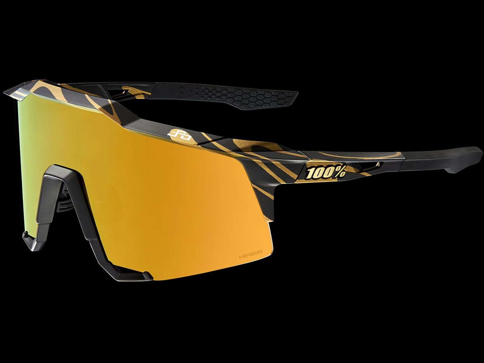 100% Speedcraft Peter Sagan LE - HiPER Gold Mirror, metallic gold flake - Bild 4