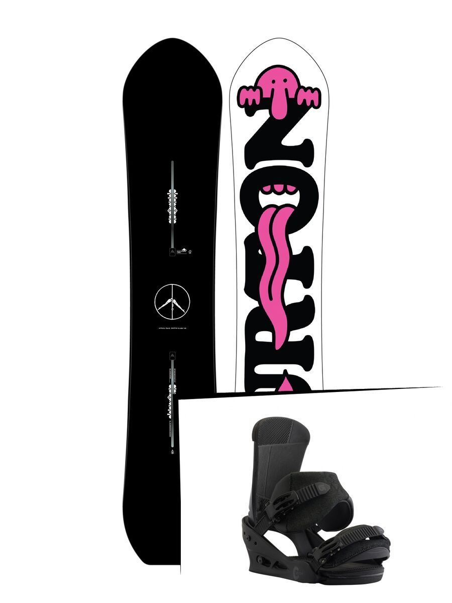 Set: Burton Kilroy Custom 2019 + Burton Custom black matte - Bild 1