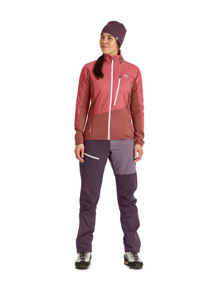 Ortovox Westalpen Swisswool Hybrid Jacket W, wild rose - Bild 3