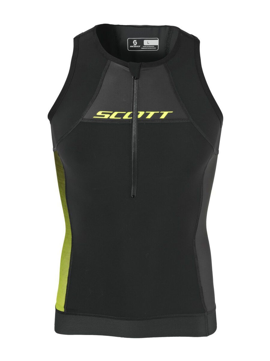 *** 2. Wahl *** Scott Tank Plasma, black/yellow - Radtrikot | Größe L - Bild 1