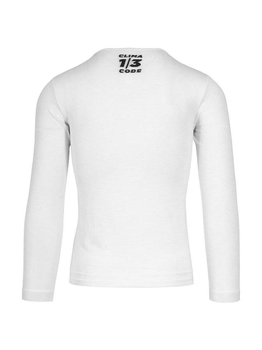 Assos Summer LS Skin Layer, holy white - Bild 2