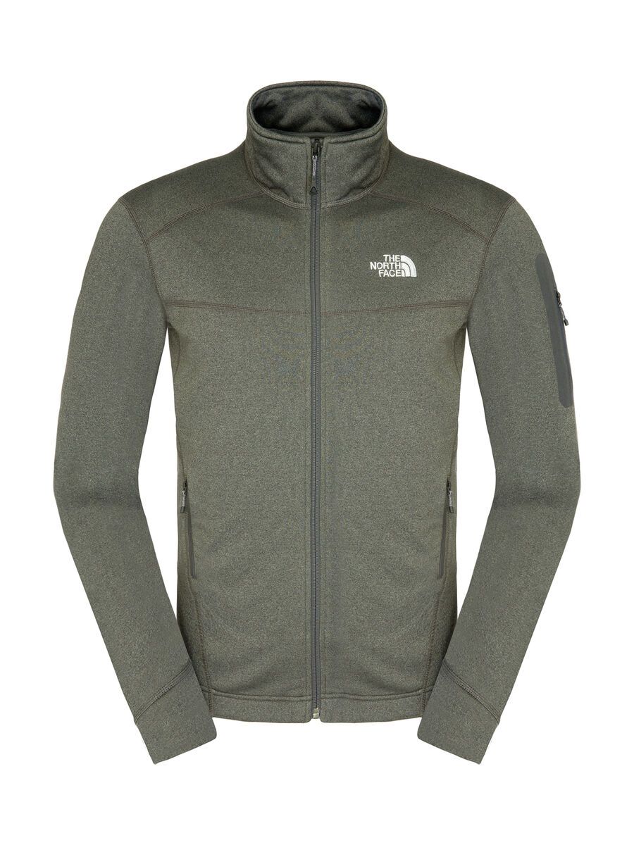 The North Face Mens Hadoken Full Zip Jacket, Asphalt Grey Heather - Bild 1