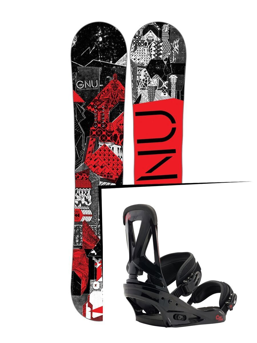 Set: Gnu Carbon Credit 2017 + Burton Custom (1464181S) - Bild 1