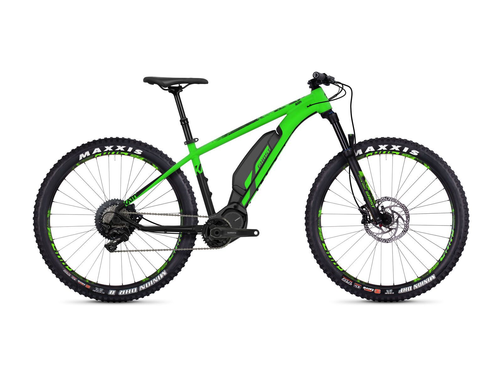 Ghost Hybride Kato S4.7+ AL, neon green/night black - Bild 1