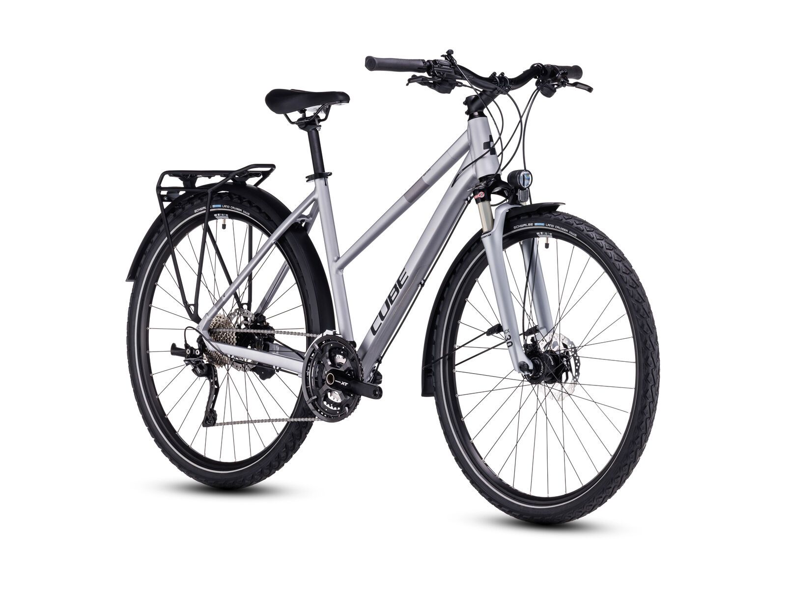 Cube Nature EXC Allroad Trapeze, polarsilver´n´black - Bild 2