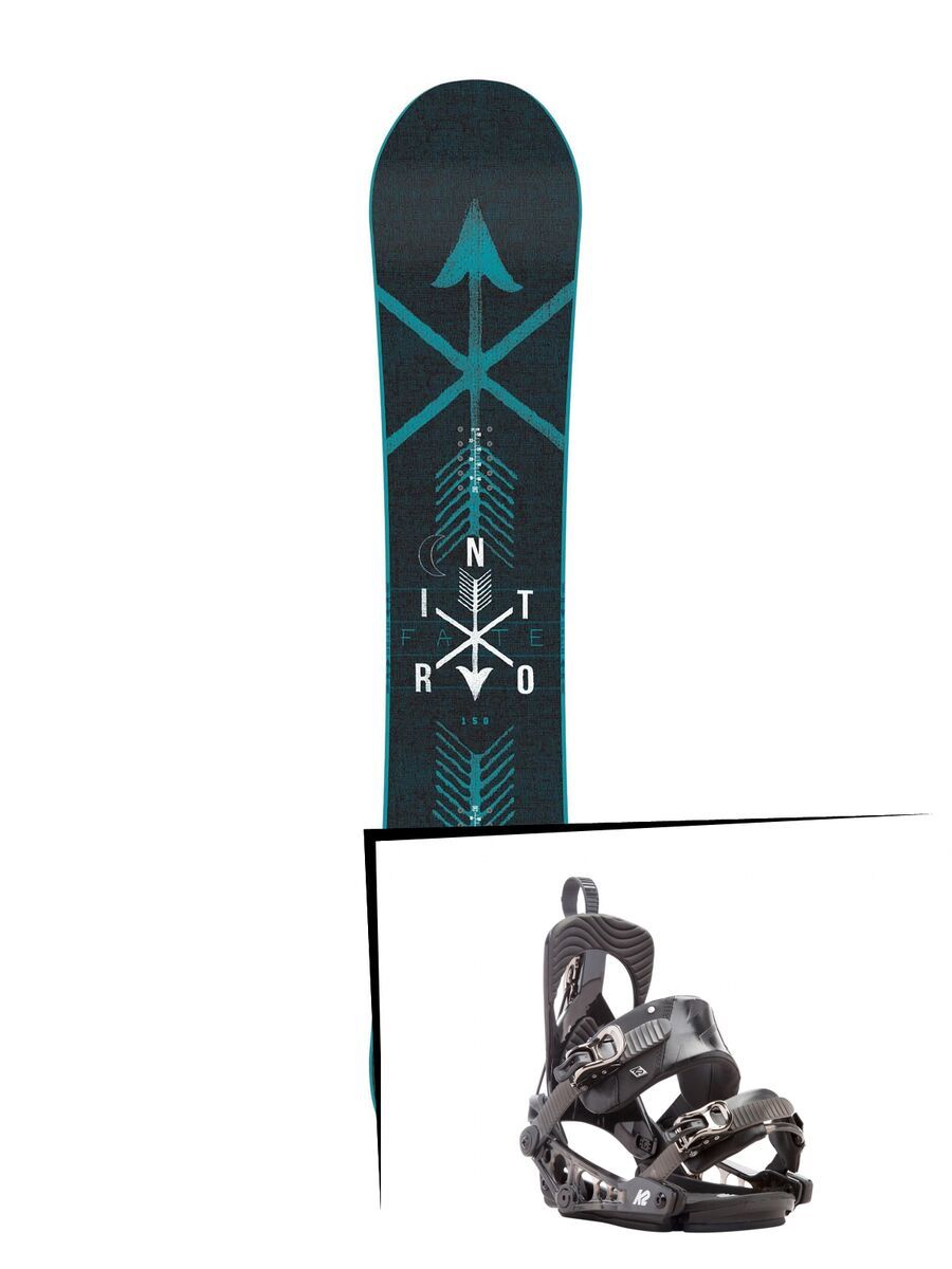 Set: Nitro Fate Zero 2015 + K2 Cinch Tryst (1728788S) - Bild 1