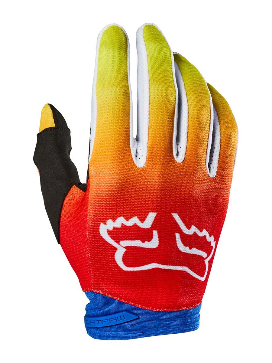 Fox Youth Dirtpaw Fyce Glove, blue/red - Bild 1