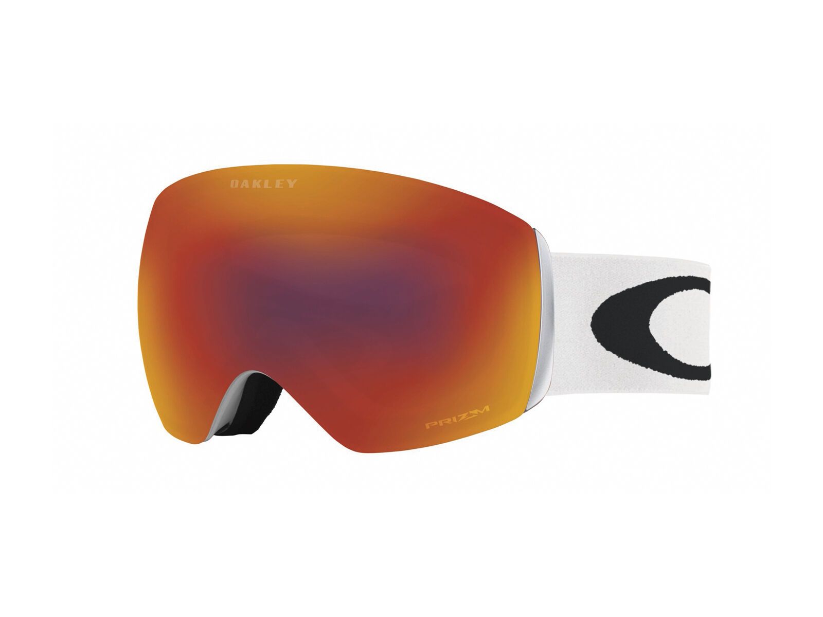 Oakley Flight Deck L, Prizm Snow Torch Iridium / matte white - Bild 1