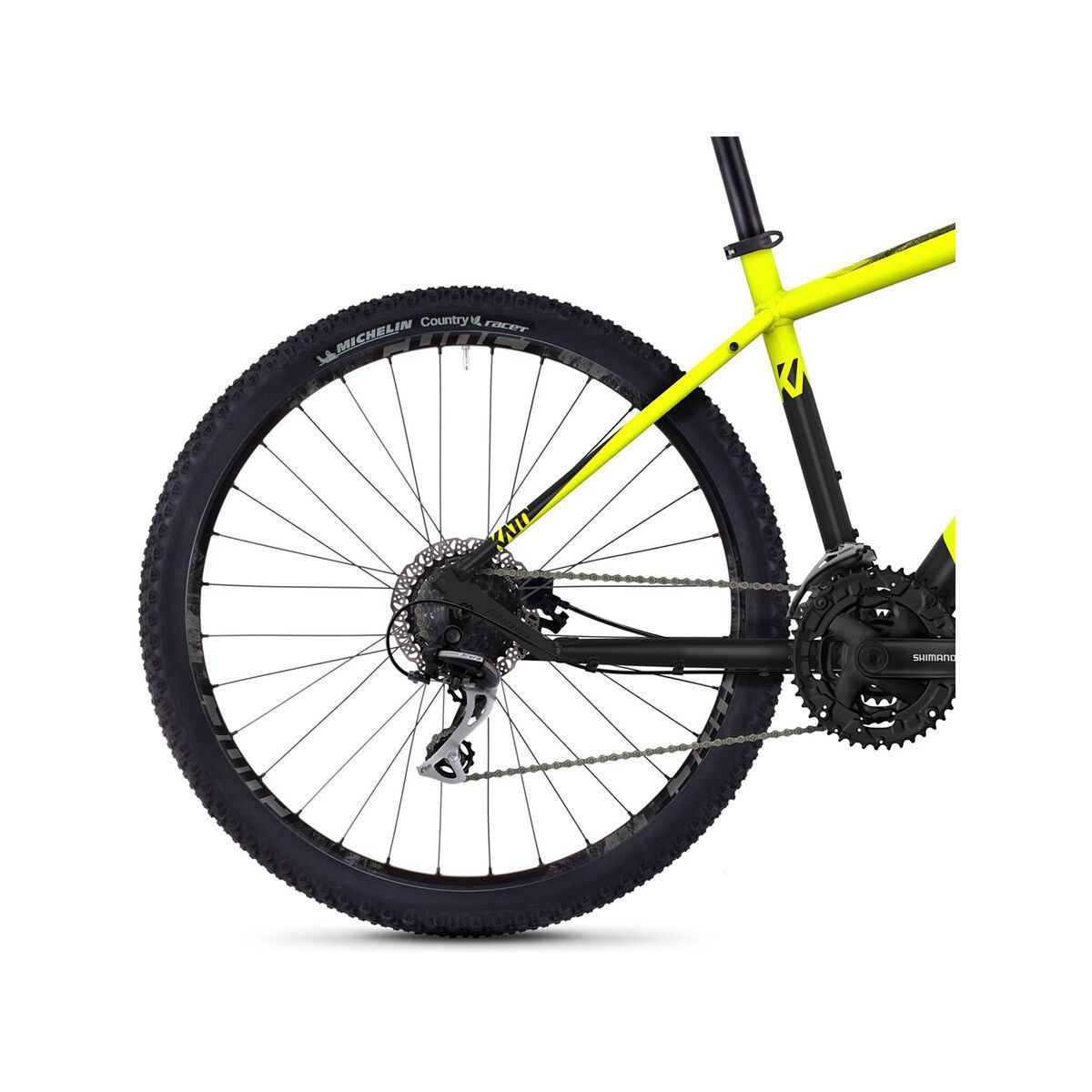 Ghost Kato 2.7 AL, neon yellow/night black/urban gray - Bild 4