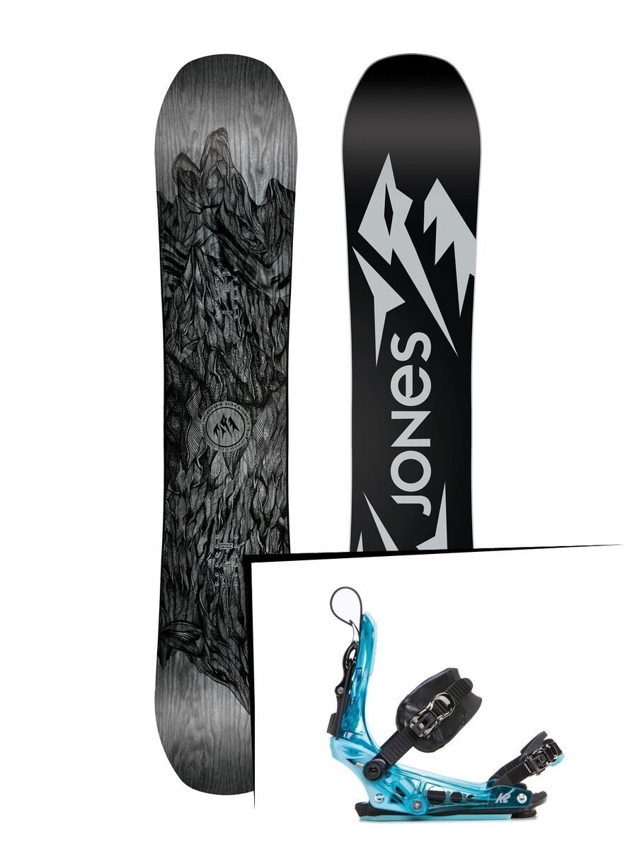 Set: Jones Ultra Mountain Twin 2019 + K2 Cinch Tryst (1919566S) - Bild 1