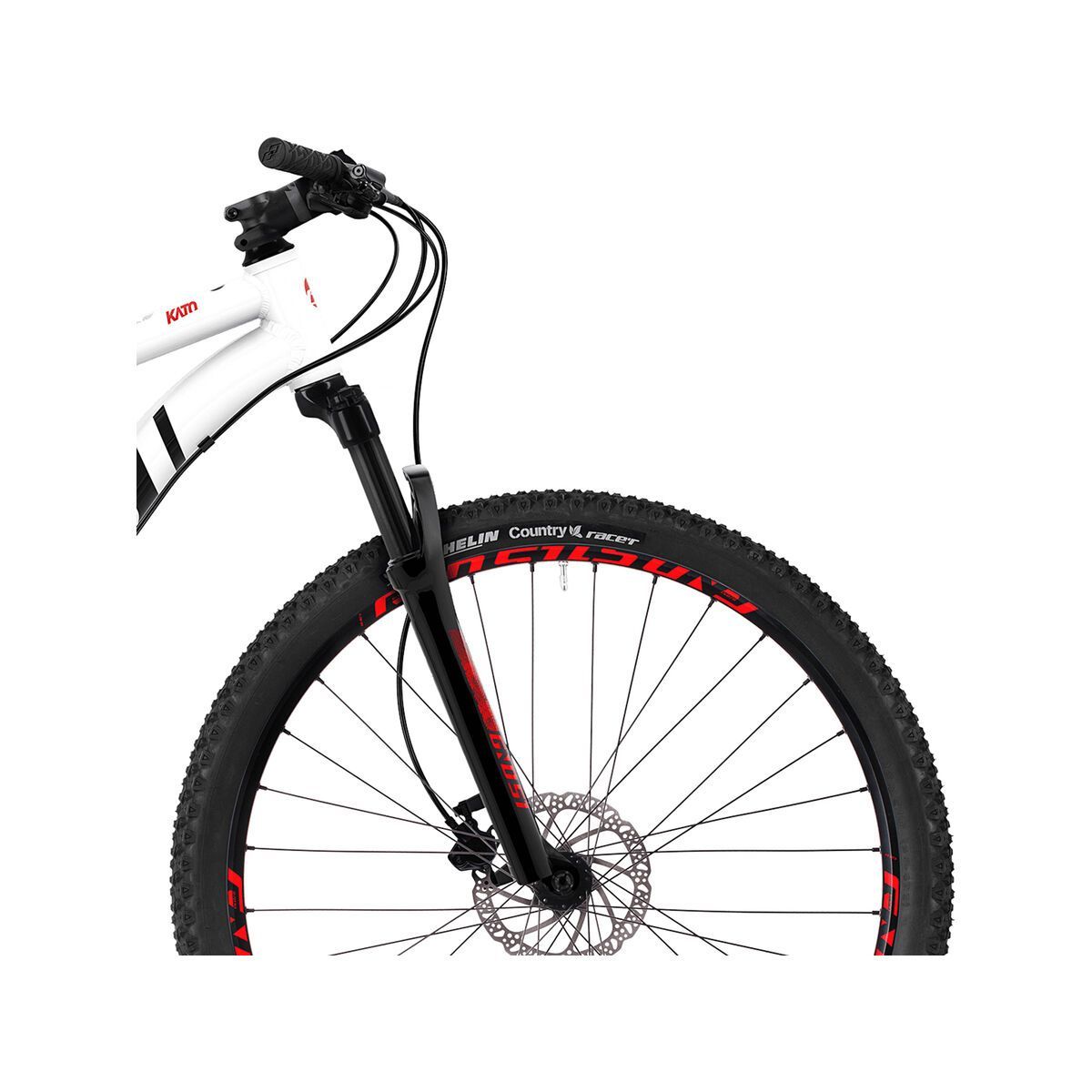 Ghost Kato 3.7 AL, star white/night black/fiery red - Bild 7