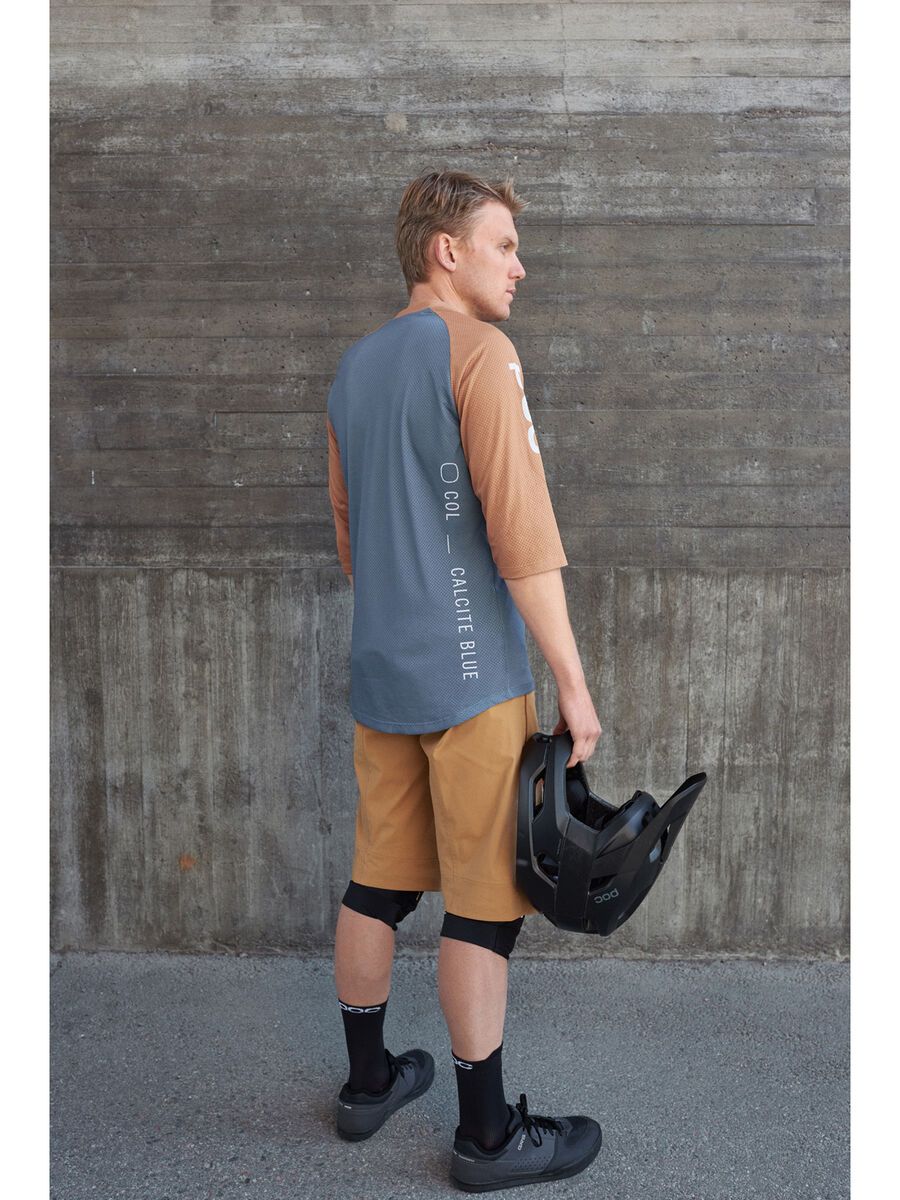 POC MTB Pure 3/4 Jersey, calcite blue/aragonite brown - Bild 8