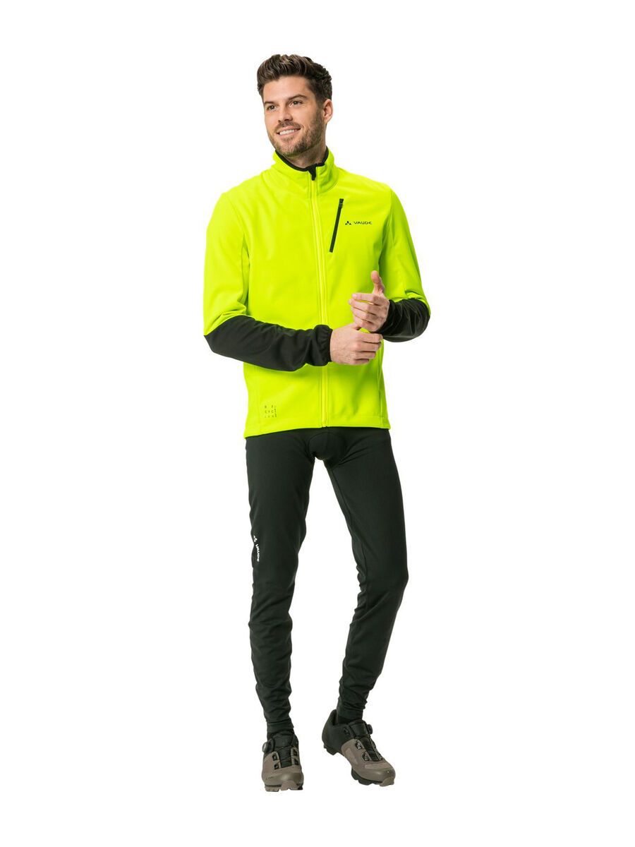 Vaude Men's Matera Softshell Jacket, neon yellow/black - Bild 7