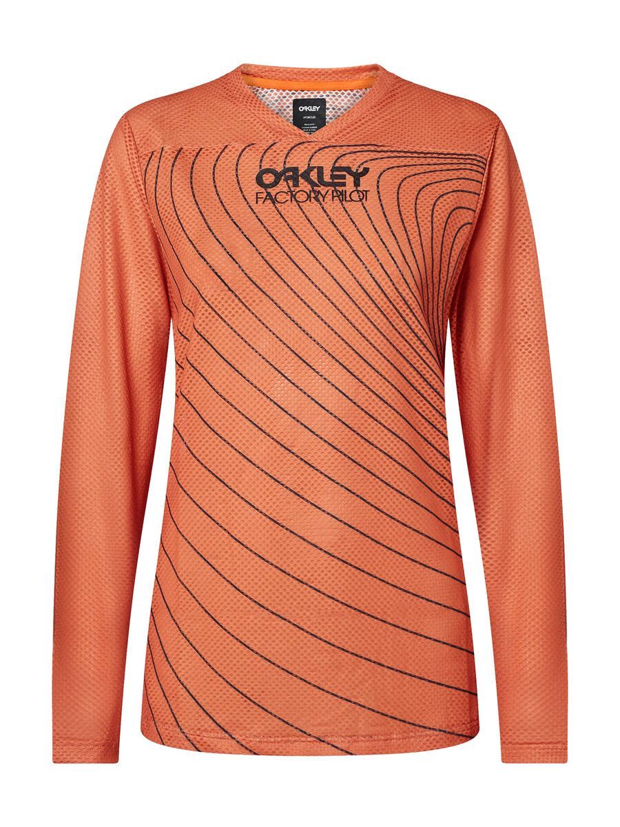 Oakley Wmns Factory Pilot RC LS Jersey, soft orange - Bild 1