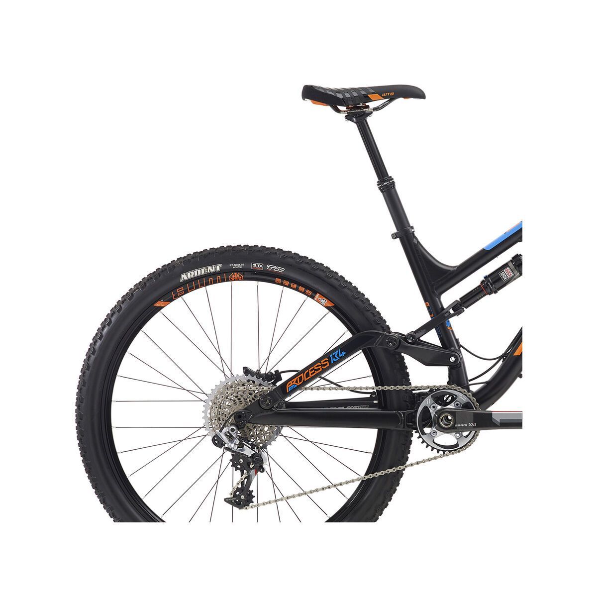 Kona Process 134 Supreme, matt black w/ gloss orange and blue decals - Bild 5