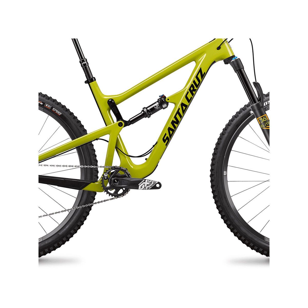 Santa Cruz Hightower LT C S, gloss wicklow green and black - Bild 4