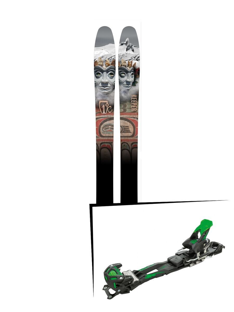 Set: Icelantic Keeper 2016 + Tyrolia Adrenalin 16 (1715219S) - Bild 1