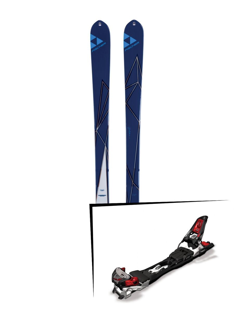 Set: Fischer My Transalp 82 2018 + Marker F10 Tour black/white/red - Bild 1