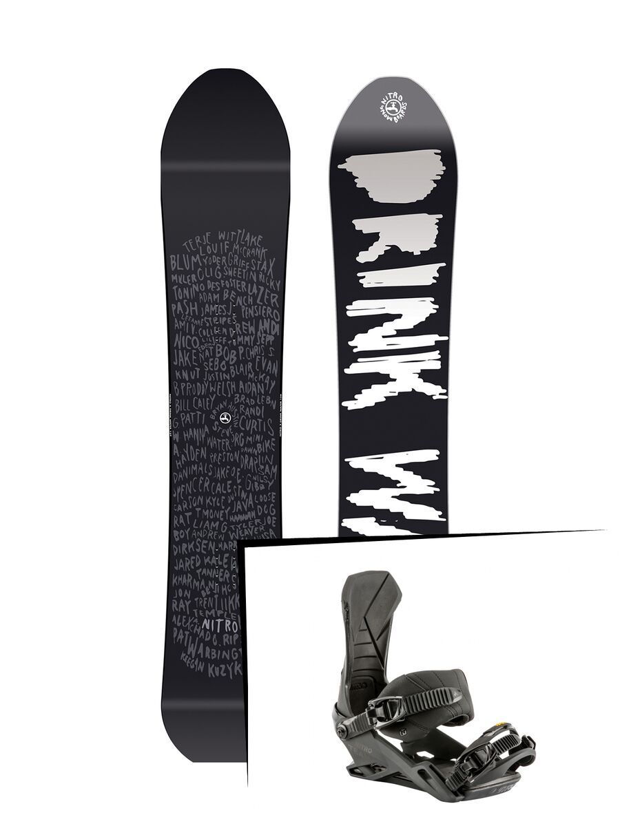 Set: Nitro Drink Water Fusion 2019 + Nitro Team dark night - Bild 1