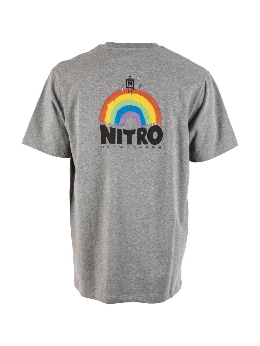 Nitro Optisym Pocket Tee, dark grey heather - Bild 2