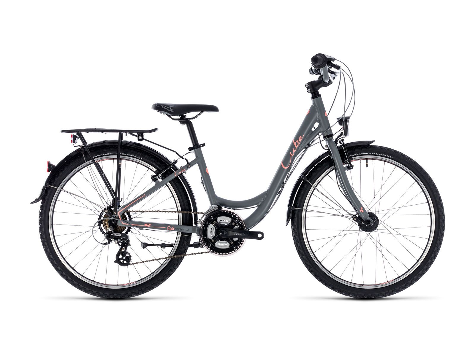 Cube Ella 240, grey´n´coral - Bild 1