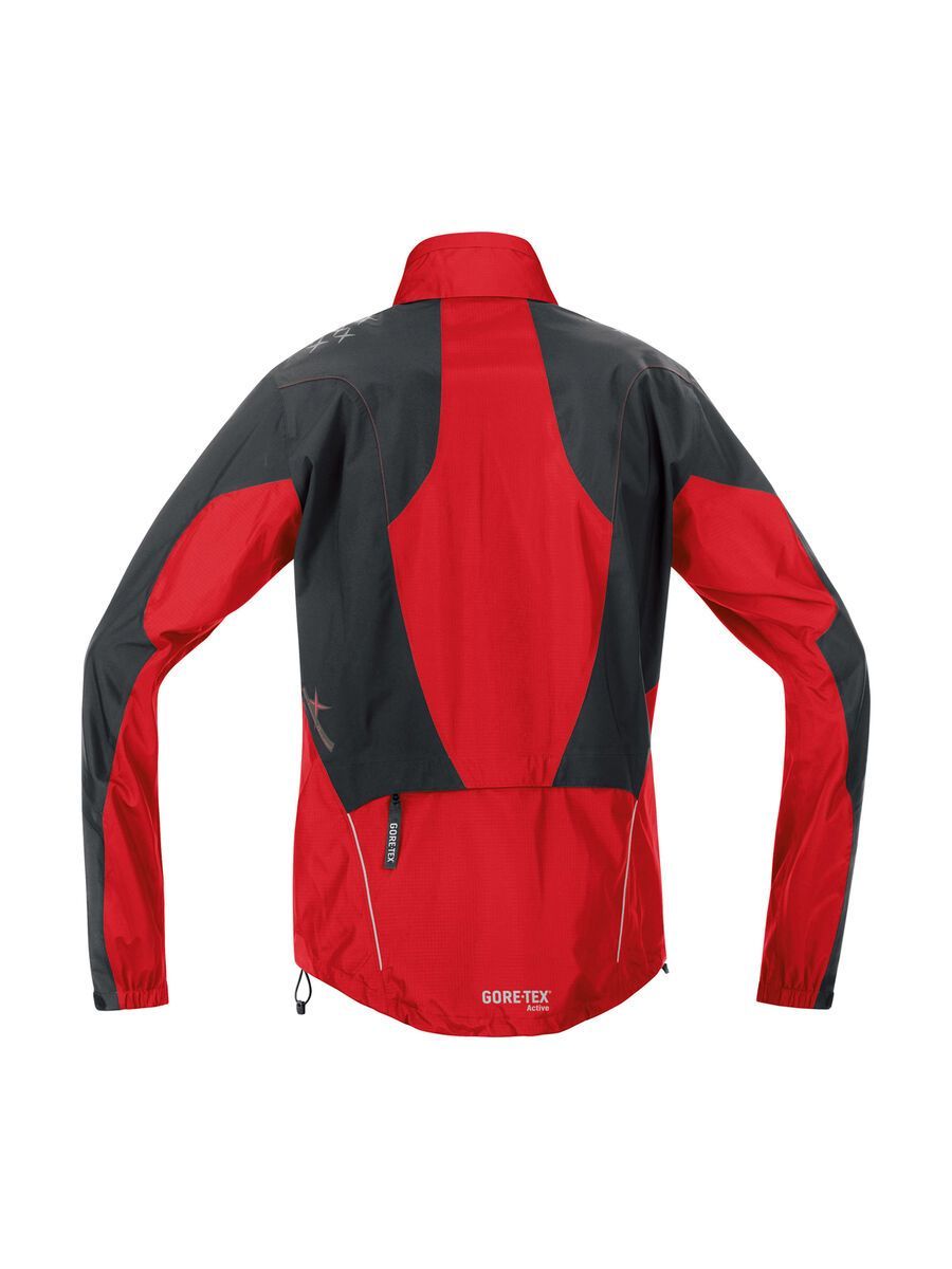 ゴアバイクウェア パワー2.0 SOジャケット Gore Bike Wear Power 2.0 Windstopper SO Jacke, black red