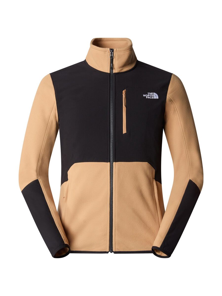 The North Face Men’s Glacier Pro Full Zip, almond butter/tnf black - Bild 1