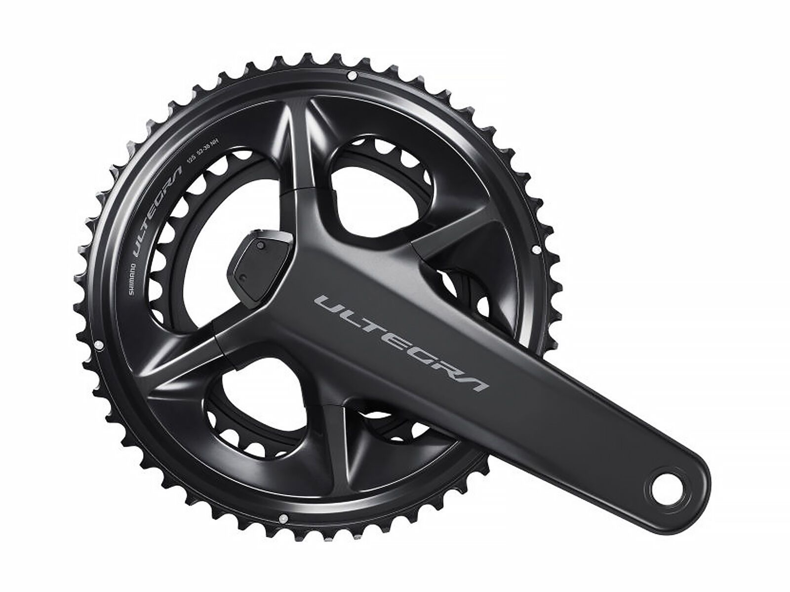 Shimano Ultegra FC-R8100-P Hollowtech II Powermeter - 2x12-fach / 50/34 Z, schwarz - Bild 1