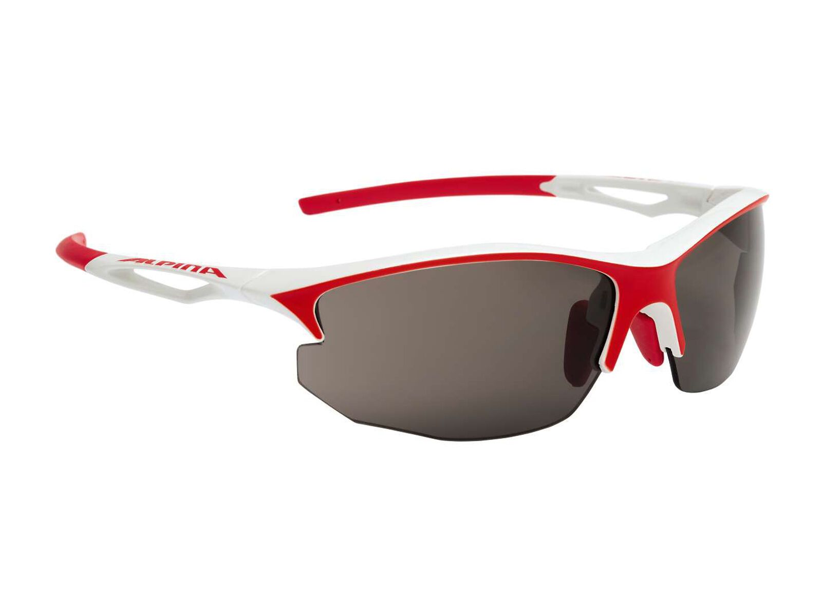 Alpina Sorcery HR C+, white-red matt/Lens: black S3 fogstop - Bild 1