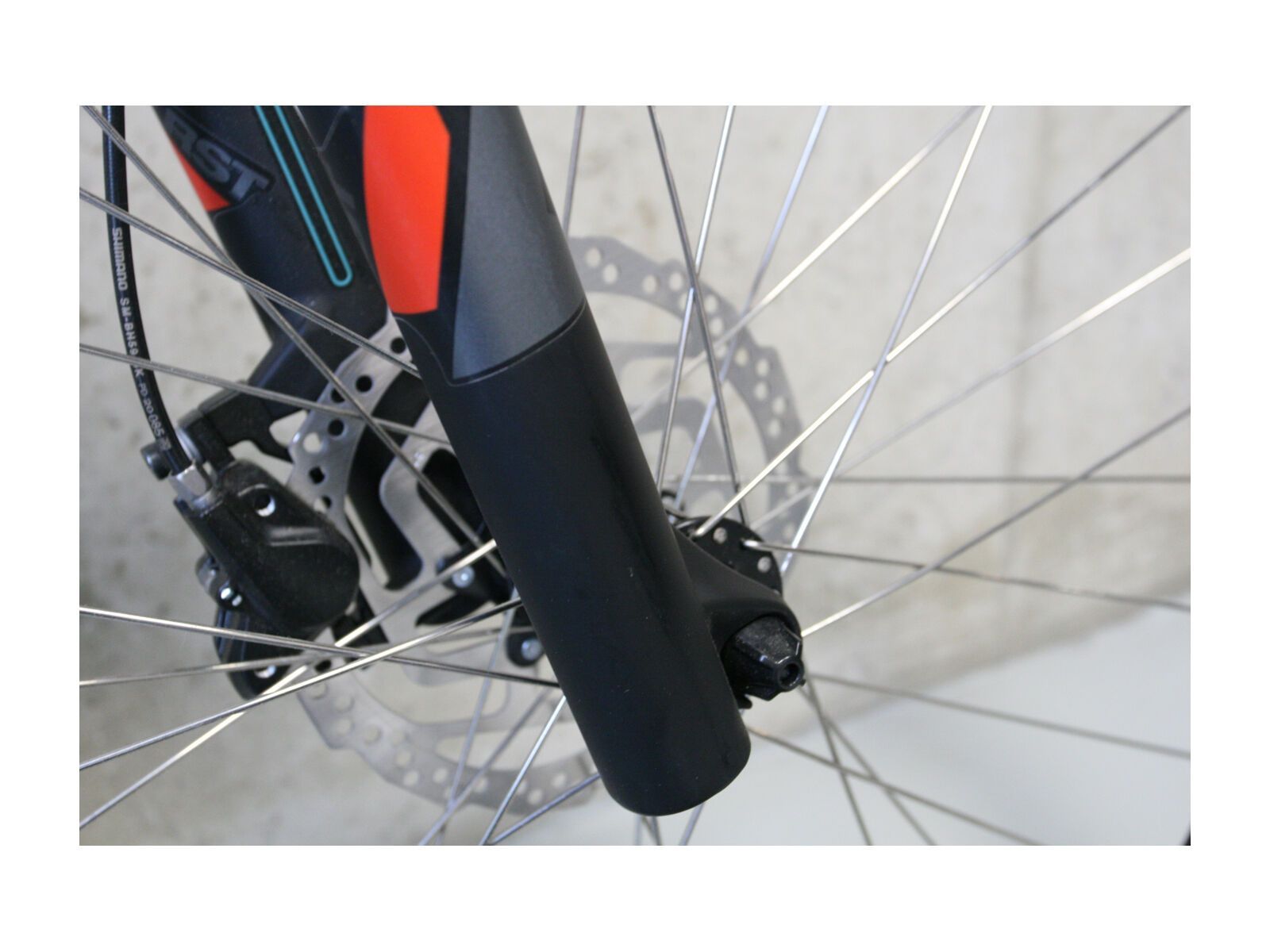 Cube *** 2. Wahl *** Reaction Hybrid ONE 400 29 | Größe 19 Zoll 2018, black´n´red - E-Bike - Bild 3